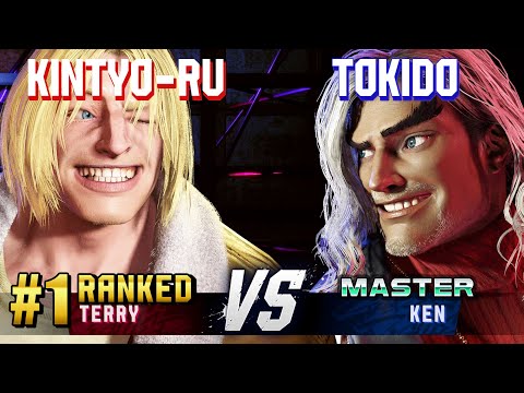 SF6 ▰ KINTYO-RU (#1 Ranked Terry) vs TOKIDO (Ken) ▰ High Level Gameplay