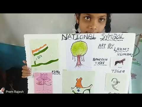 The national symbol was made by the students