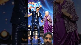 Grandmother and grandson combine to explode the America's Got Talent stage #talent #youtubeshorts