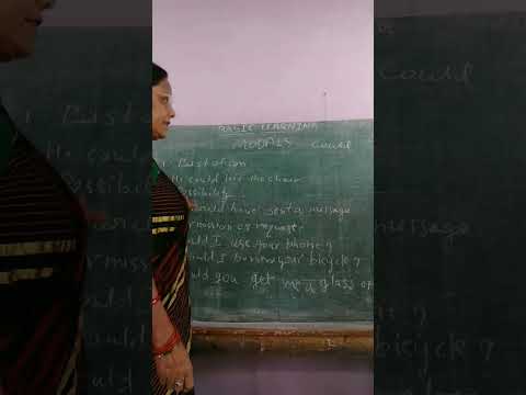 short video #basic learning #modals #use of could