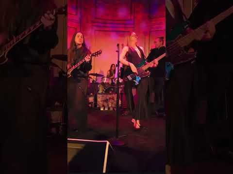 HAIM performing Mustang Sally at SNL50’s afterparty