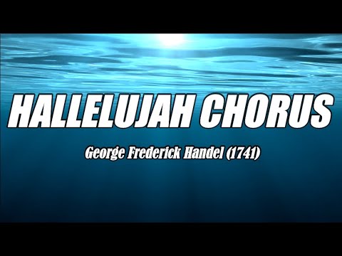 Hallelujah Chorus - acapella with lyrics