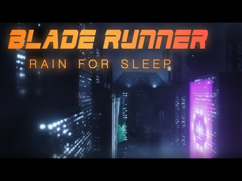 ☔Pure Blade Runner Vibes & Relaxing Rain Sounds 🎧 | Urban Soundscapes S01E01 | Skylines