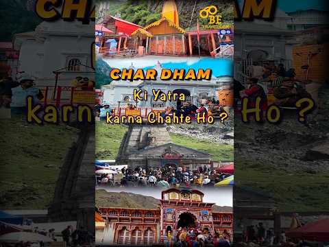 Char Dham Yatra  Tour Plan 2024 | Char Dham Yatra Kaise karein ? #chardhamyatra2024  #youtubeshorts