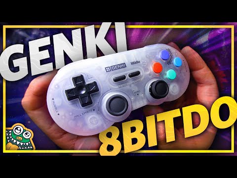 Genki x 8bitdo's PocketPro Gamepad 🎮 - Unboxing and Overview