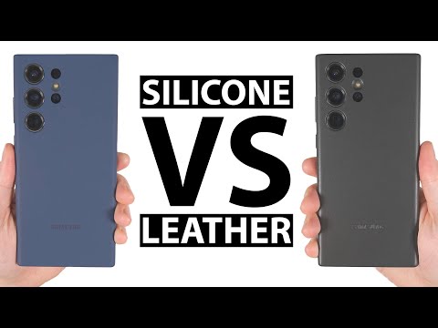 Are Samsung's Official S23 Ultra Leather/Silicone Cases Worth It?