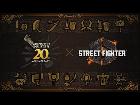 Street Fighter 6 - Monster Hunter 20th Anniversary Collaboration Announcement