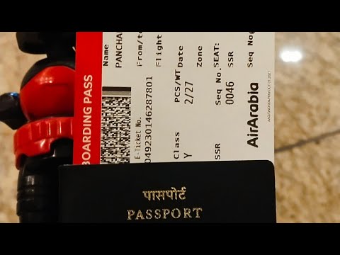 Mumbai To Dubai || Air Arabia || International boarding || Harsha Panchal || Dubai || 2023 ||