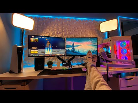 POV: Your Gaming On Your Dream Setup For The First Time On A Perfect Winter Day