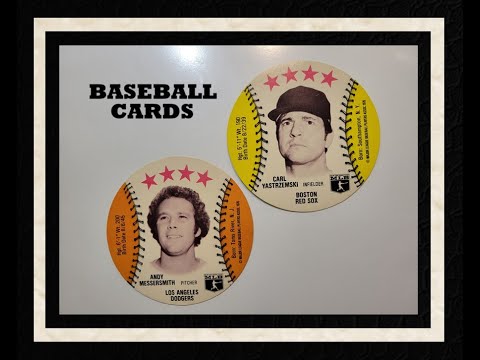 Indoor Flea Market Picking - 1976 Baseball Cards - Carl Yastrzemski - Boston Red Sox - Antiques -