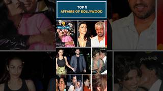 Top 5 Affairs of Bollywood #bollywood #shorts #bollywoodgossips