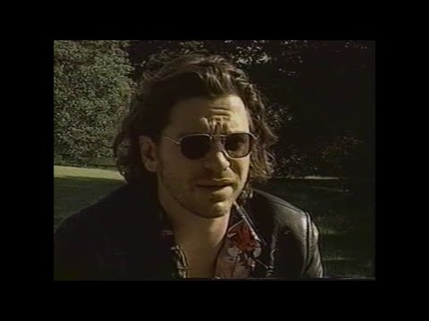 INXS concert for St Vincent's hospital, Michael Hutchence short interview