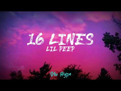 Lil Peep - 16 Lines (lyrics)