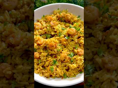 Prawns Pulao😋#food #recipe #seafood