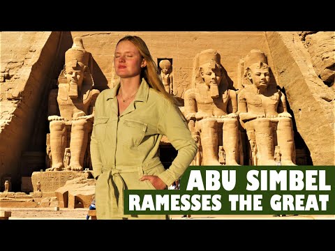 THE GREAT TEMPLE OF THE GREATEST PHARAOH - RAMSES II. ABU SIMBEL EGYPT