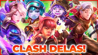 CLASH DO CAOS feat @Veggie_lol @Sabrinoca @Daenerysz @Vanesso | LEAGUE OF LEGENDS