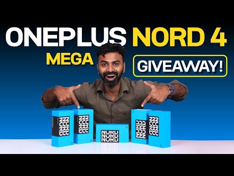 Chance to Win OnePlus Nord 4! Mega Giveaway | Watch the Video for Contest Details