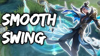 SMOOTH SWING FOR SLOW MOTION EDIT | MOBILE LEGENDS | ALIGHT MOTION TUTORIAL