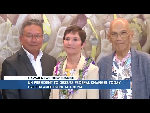 UH president to address recent federal policy changes at open forum