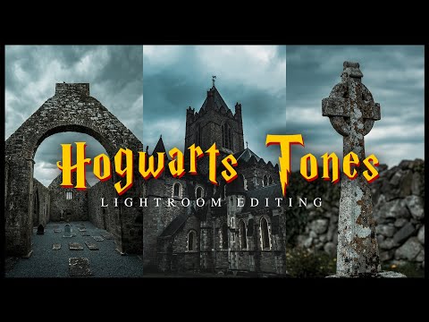 Moody Harry Potter Style Color Grading || LIGHTROOM TUTORIAL