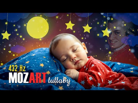 Mozart for Babies in 432 Hz: Brain Development Lullabie 🎶 Overcome Insomnia in 3 Minutes for Comfor