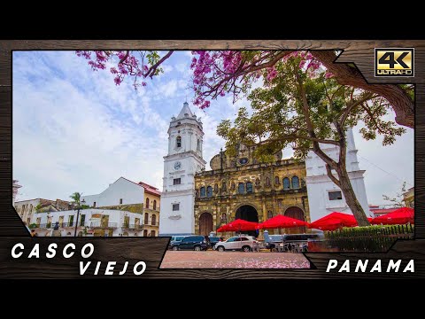 Casco Viejo, Panama City ● Panama 🇵🇦 【4K】 Cinematic Travel Video [2024]