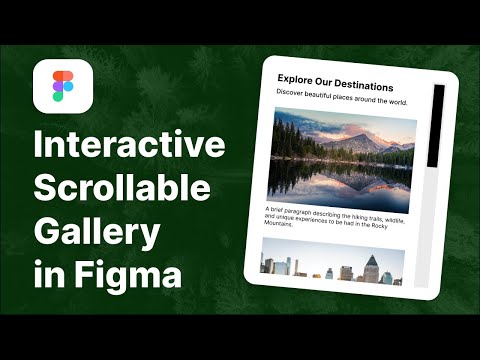 Interactive Scrollable Gallery in Figma | Hindi #designtutorial