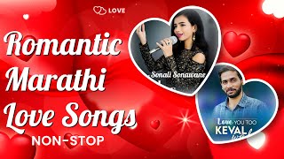 The Romantic Mashup❤️Marathi Love Mashup 💘 Lofi Song🥰 2025 | Live| Sonali Sonawane | Keval Walanj