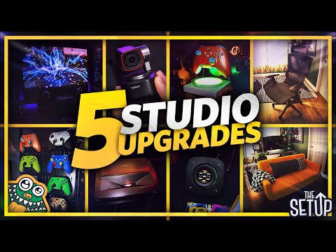 5 Studio Upgrades 📽️🎮 - SETUP - List and Overview