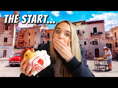 First Impressions of Italy (Bari Italian Food)