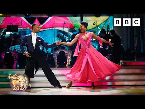 Montell Douglas and Johannes Radebe Quickstep to Get Happy by Ella Fitzgerald ✨ BBC Strictly 2024