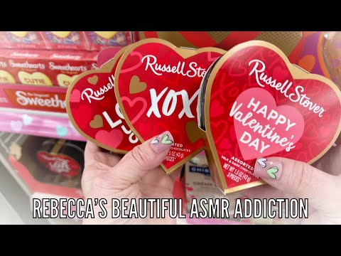 ASMR Shop with Rebecca! Dollar Tree & Dollar General (Soft Spoken version) Happy Valentines!