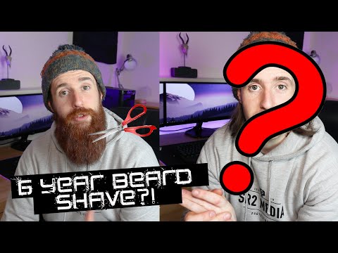 6 YEAR BEARD shave!? For charity SAMH. £1400 raised!