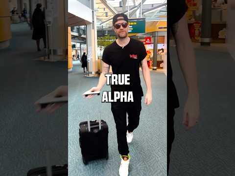 How an Alpha Should Pickup a Suitcase