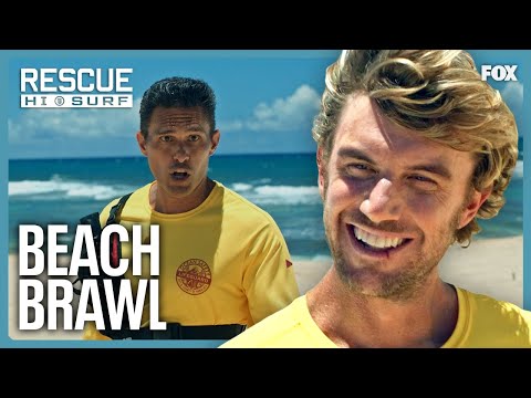 Will & Vince ATTEMPT to Break Up a Fight on the Beach | Rescue: HI-Surf