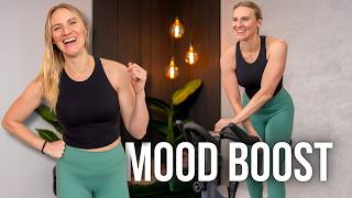 20 min MOOD BOOSTING Indoor Cycling Workout