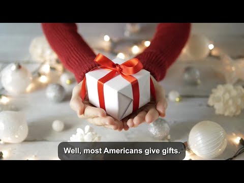 Everyday Grammar TV: Open-ended Questions about Gifts