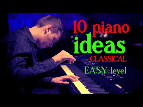 10 EASY piano pieces you MUST consider - Classical (Copyright FREE)