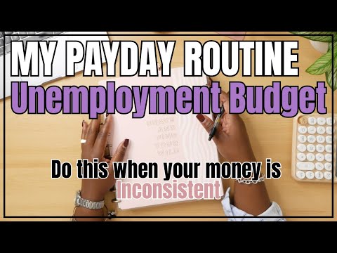 PAYDAY ROUTINE | BUDGETING MY UNEMPLOYMENT PAY