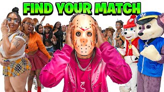 Find Your Match In Indianapolis! | Halloween Costumes!