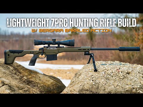 Bergara Barreled Action 7 PRC Hunting Build