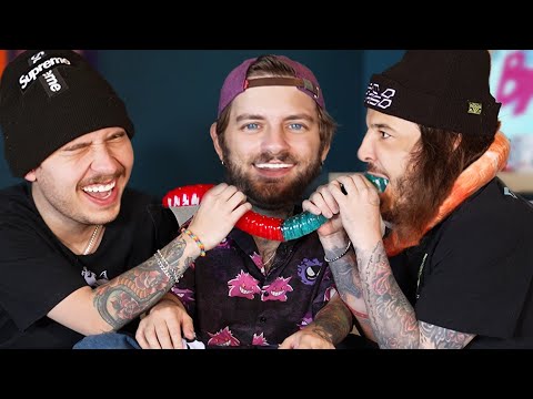 testing WEIRD food from the internet with the boys