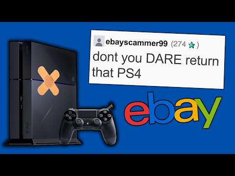 I bought a "New" PS4 from eBay... seller is trying to SCREW me ﻿🤡