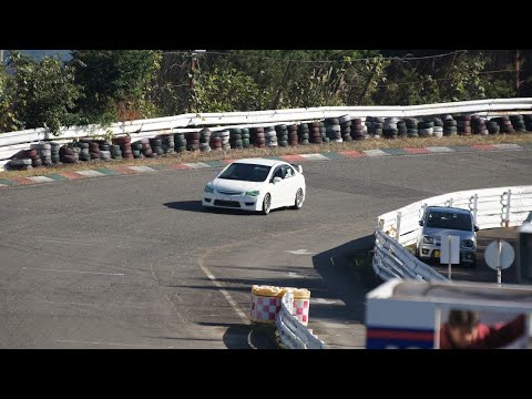 civic FD2 初阿讃サーキット ベストタイム50.339