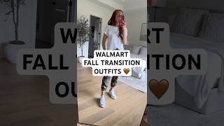 Walmart Fall Transition Outfits - CASUAL 🤎 #fallstyle #walmartfashion #walmartstyle #falloutfits