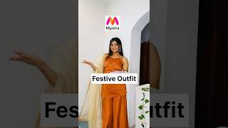 Festive wear outfit @myntra #myntra #festivewear #kurtaset