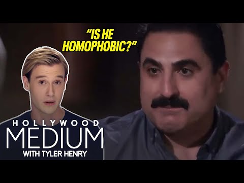 Tyler Henry connects with Reza Farahan from "Shahs of Sunset,"| Hollywood Medium | E!