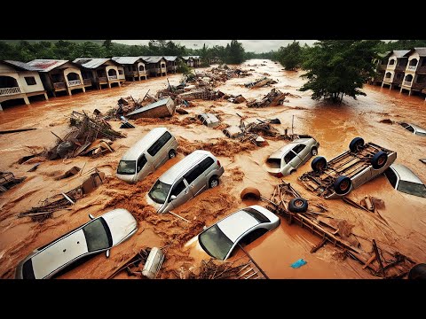 Massive Floods Hit Bahía Blanca, Argentina ! 🌊 Streets Turn into Rivers, Homes & Cars Submerged