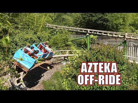 Azteka Off-Ride Footage (60FPS), Le Pal Soquet Family Coaster | Non-Copyright