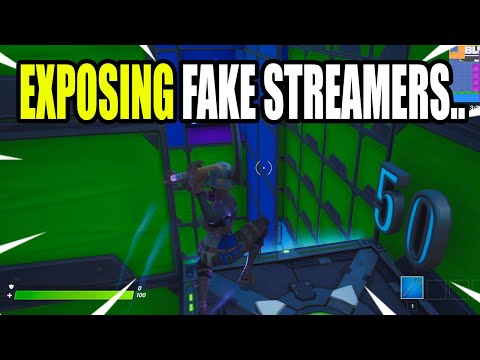 EXPOSING Fake Fortnite YouTube Streamers..